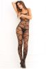 Strapped Up Sheer Bodystocking