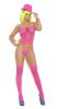 3 Piece Pot Hole Bandeau Top Set