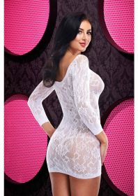 Lace Off the Shoulder Mini Dress