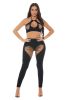 Heart Rate Halter Bra and Legging 2 Piece Set