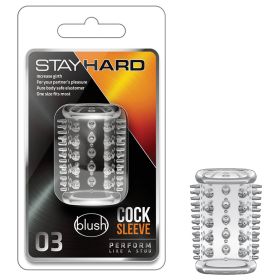 Stay Hard Cock Sleeve 03 Clear