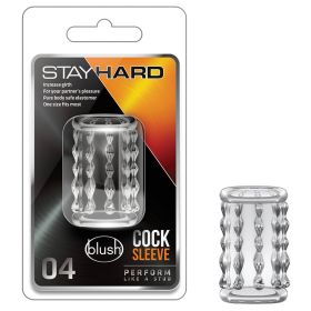 Stay Hard Cock Sleeve 04 Clear