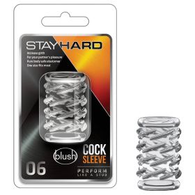 Stay Hard Cock Sleeve 06 Clear
