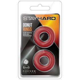 Stay Hard Donut Rings