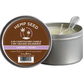 Earthly Body 3 in 1 Massage Candle Lavender