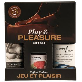Earthly Body By Night Play and Pleasures Gift Set Strawberry