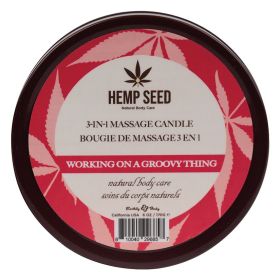 Hemp Seed 3 in 1 Massage Candle Working On A Groovy Thing