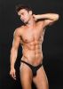Low Rise Microfiber Zip Thong