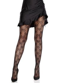 Bow Babe Net Tights O/s