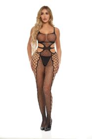 Hit the Line Crotchless Bodystocking
