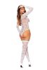 Long Sleeve Teddy and Stockings