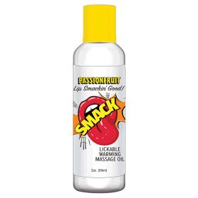 Smack Warming Massage Oil Passion Fruit  2oz