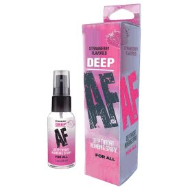 Deep AF Deep Throat Spray Strawberry
