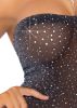 Shimmery Rhinestone Tube Dress