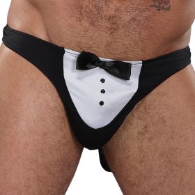 Male Power Novelty Maâ€tre D' Thong