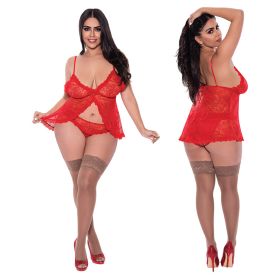 Magic Silk Babydoll & Panty Set