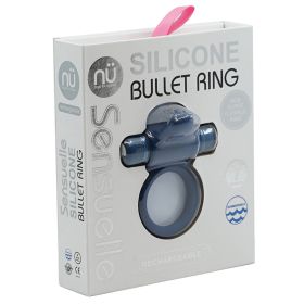 Sensuelle Silicone Ring Navy