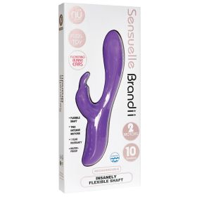 Sensuelle Brandii 10 Function  Double Motor Vibe Purple