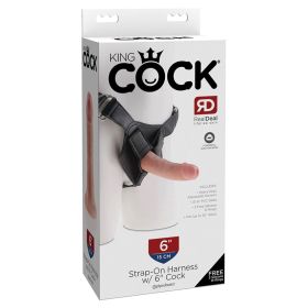 King Cock Strap on Harness With Cock Light 6