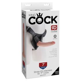 King Cock Strap on Harness With Cock Light 7