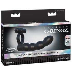 Fantasy C Ringz Posable Partner Double Penetrator
