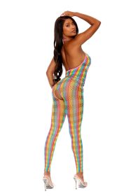 Deep v Bodystocking