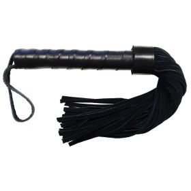Rouge Group Short Suede Floffer with Leather Handle