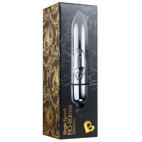 Rocks Off 80mm Single Speed Bullet Chrome