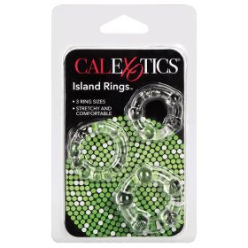 Island Rings Clear 3Pk