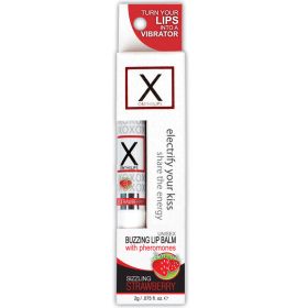 Sensuva X On The Lips Buzzing Lip Balm Strawberry