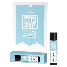 Sensuva Nip Zip Ice Cube Nip Balm Chocolate Mint