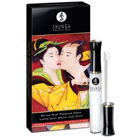 Shunga Divine Oral Pleasure Gloss Sparkling Strawberry Wine