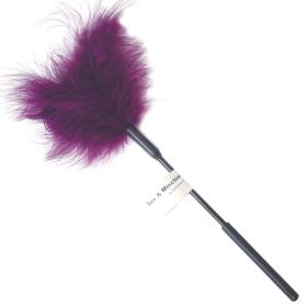 S&M Feather Tickler  Purple