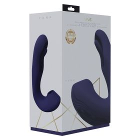Vive Yuna Rechargeable Dual Action Airwave Vibrator Purple