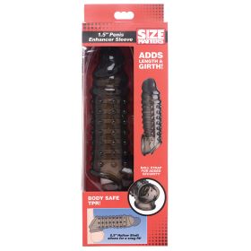 Size Matters Penis Enhancer Sleeve Smoke 1.5inch