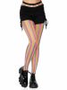 Neon Rainbow Striped Fishnet Tights