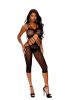 Crochet Cropped Bodystocking