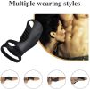 Tornado double ring locking fine ring for Longer Harder Stronger Erection;  Improve Sexual Performance;  Sex Toys for Men Massager Adult Sex Toys for
