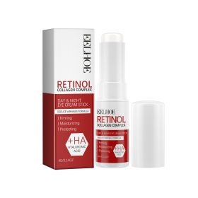 EELHOE Retinol Eye Cream Stick Helps To Reduce Fine Lines, Eye Bags, And Dark Circles While Providing Hydration And Moisturization To Firm The Sk