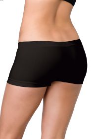 Seamless Boyshorts (Option: Black)