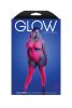 Wavelength Cutout Rhinestone Teddy Bodystocking