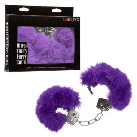 Ultra Fluffy Furry Cuffs (Option: Purple)