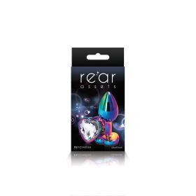 Rear Assets (Option: Multicolor Heart  Small  Clear)
