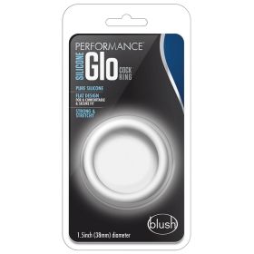 Performance Silicone Glo Cock Ring (Option: White Glow)