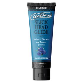 GoodHead Slick Head Glide (Option: Blue Raspberry 4oz Bulk)