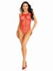 Industrial Net Snap Crotch Tank Bodysuit
