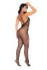 Vino Noir Floral Fishnet Bodystocking