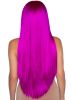 33 Inch Long Straight Center Part Wig