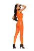 Crochet Footless Bodystocking With Open Crotch