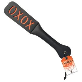 The 9's Orange Is The New (Option: Black Slap Paddle XOXO)